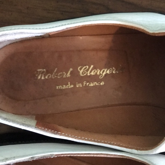 Vintage black and white slip-on flats - Picture 2 of 5